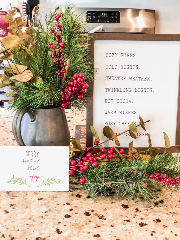 Kitchen Centerpiece Christmas 