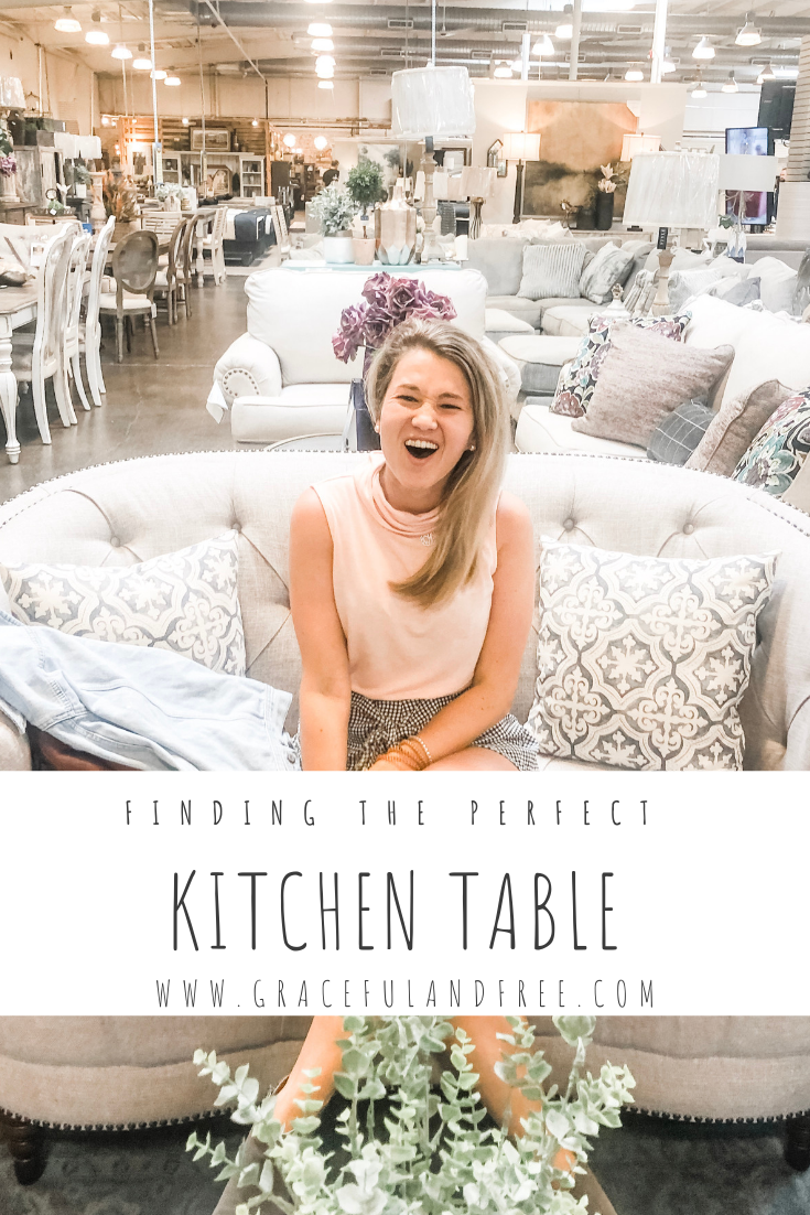 the Hunt for a Kitchen Table
Woodstock Furniture Outlet 
