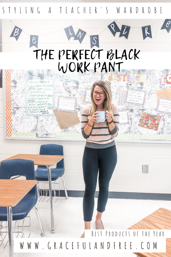 The Perfect Black Work Pant