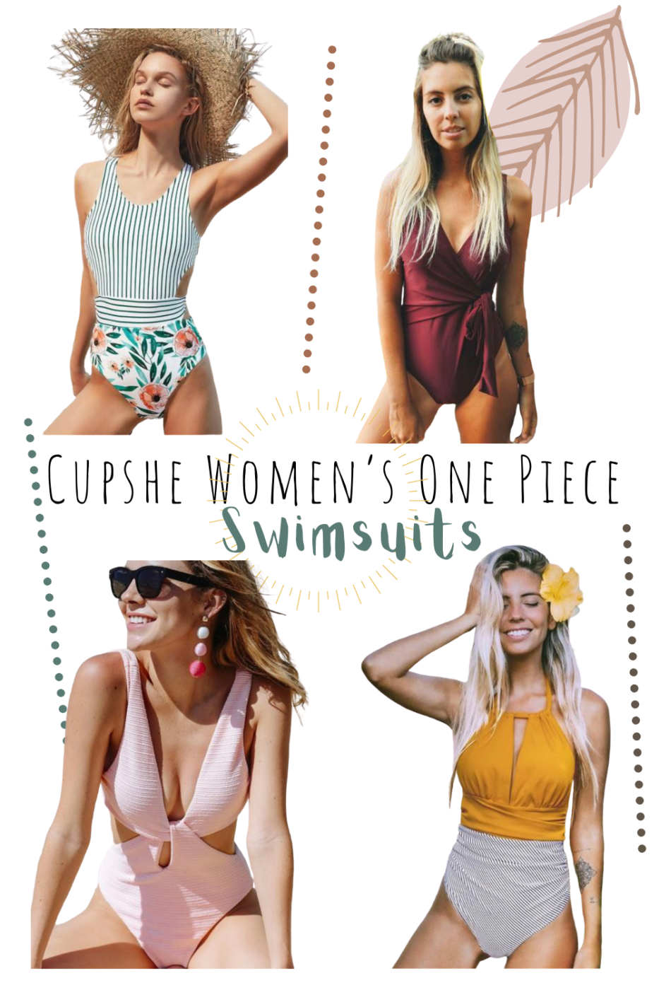 Must-Have One Piece Swimsuits for the Season