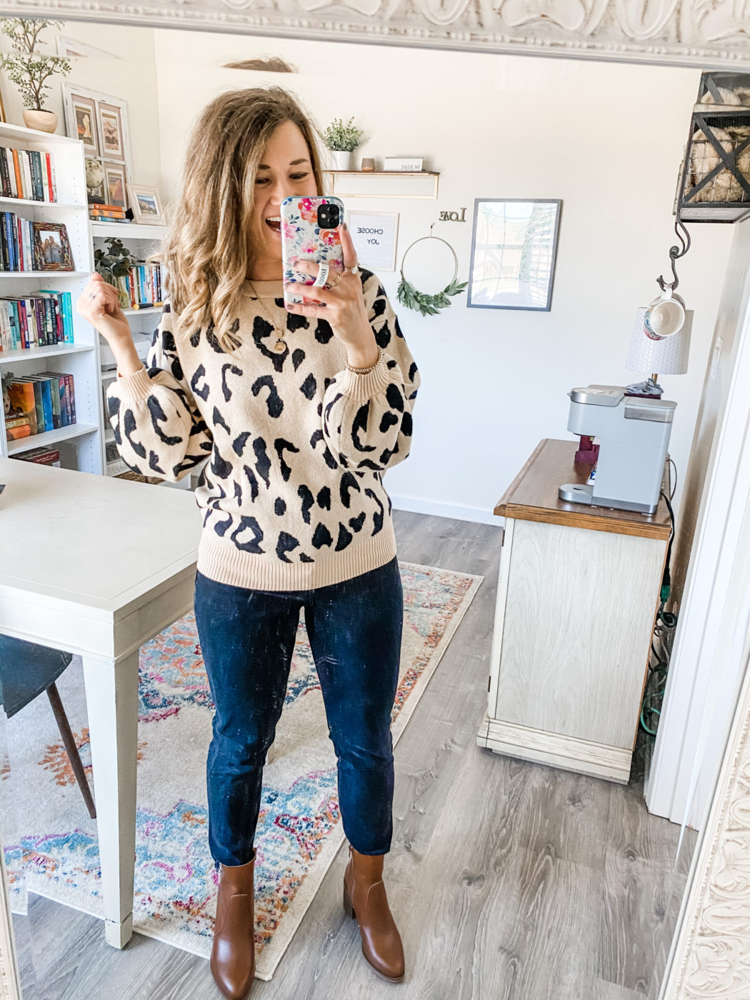 Amazon Women's Fashion
Leopard Print Sweater 
