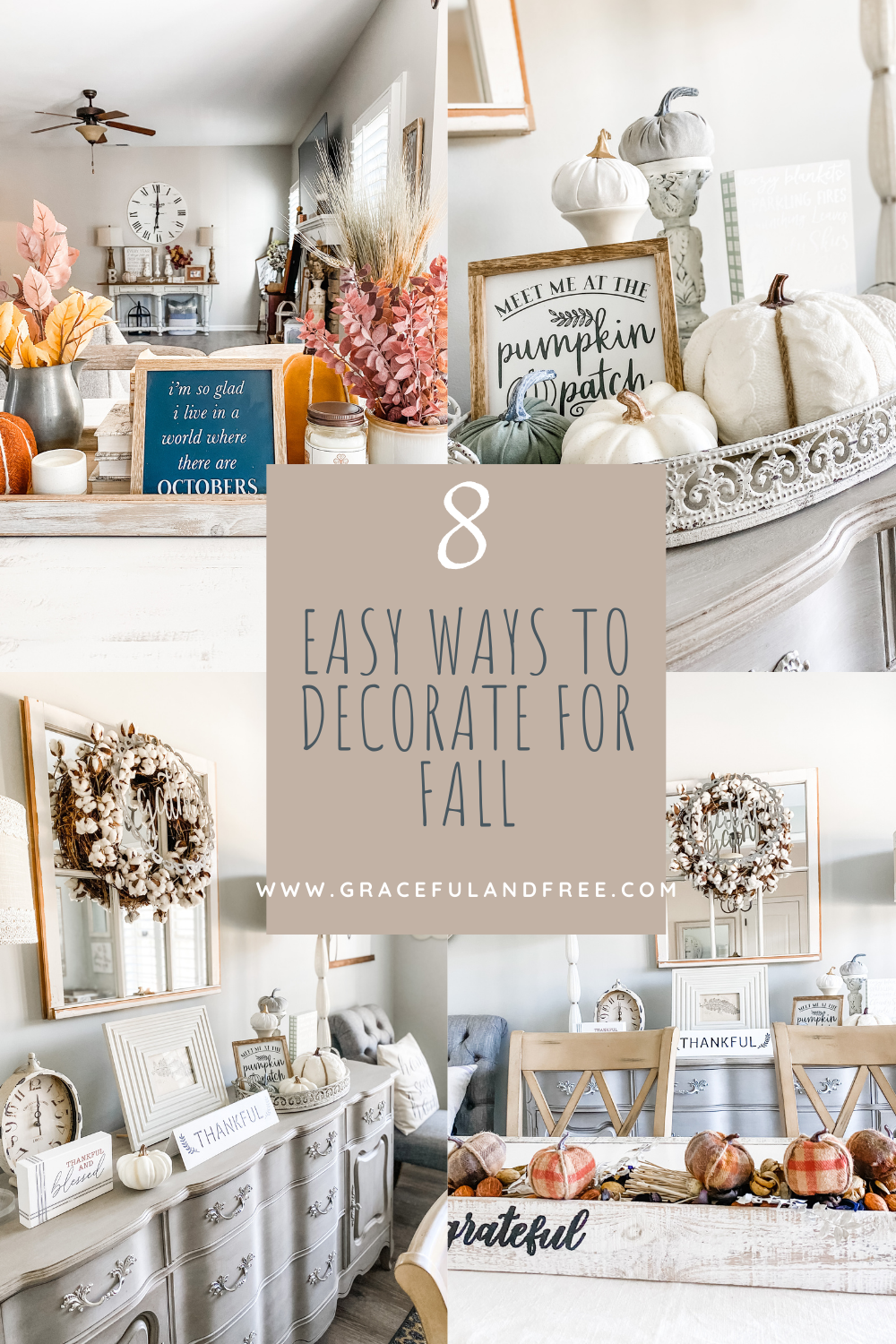 8 Easy Ways to Decorate for Fall