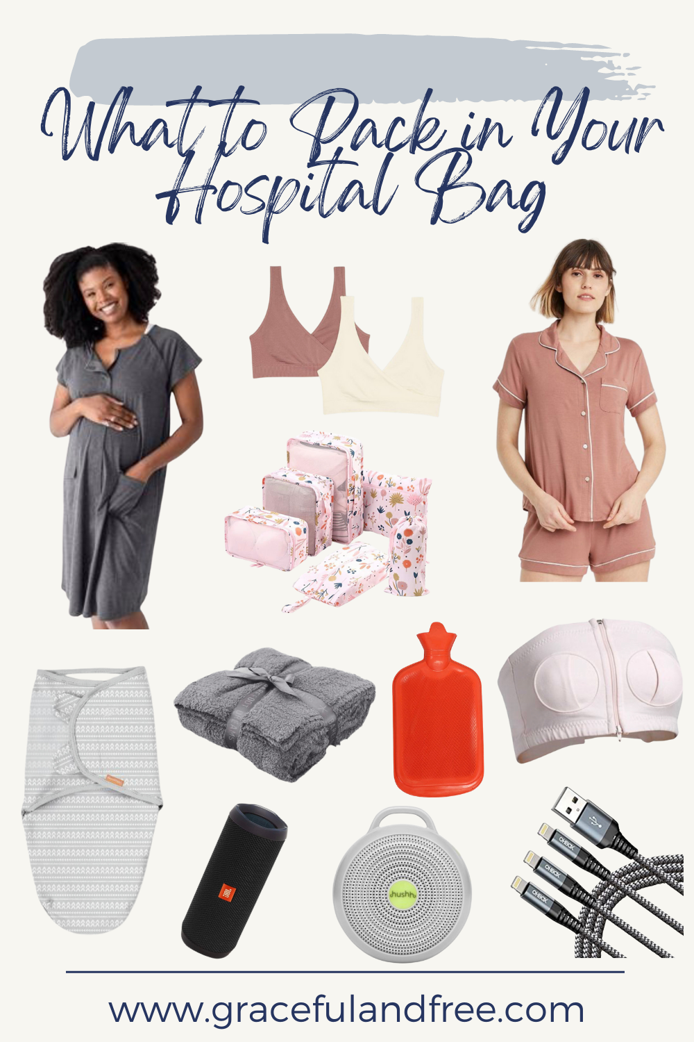 What to Pack in Your Hospital Bag - gracefulandfree