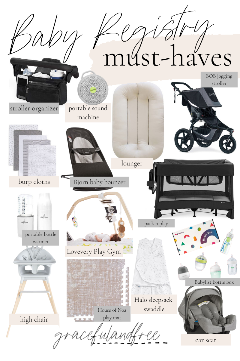 baby registry must haves