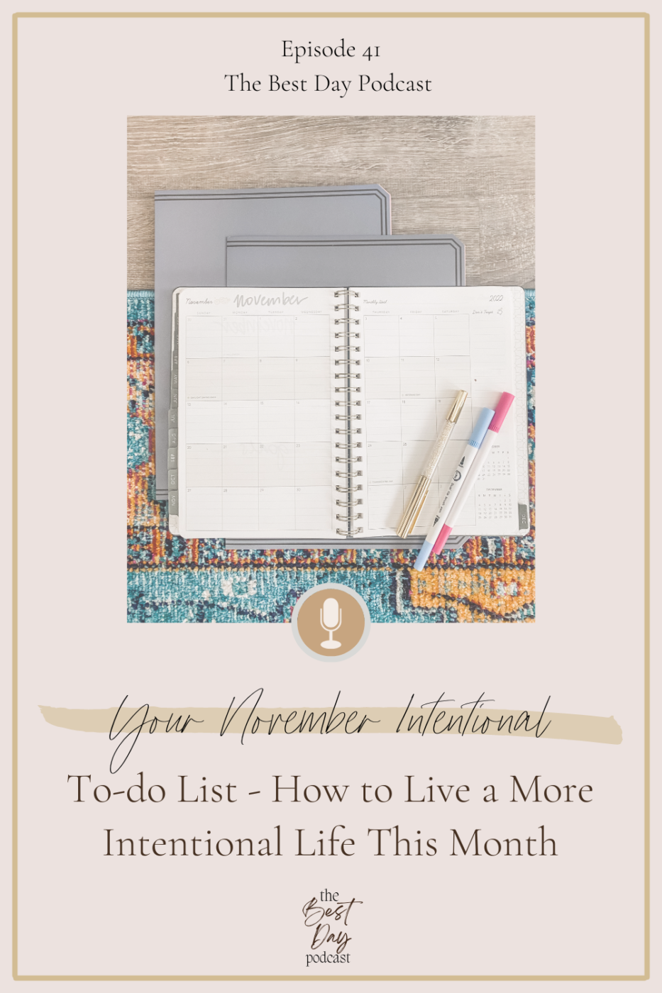 november to do list