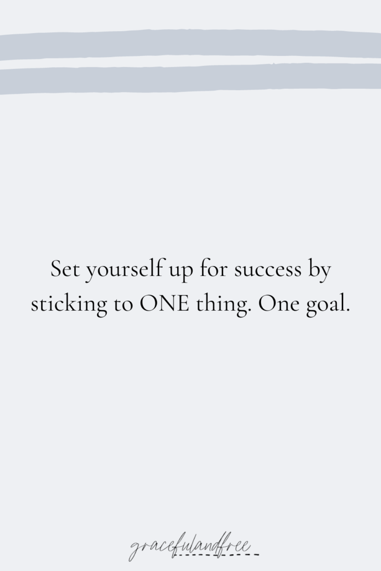 your goals