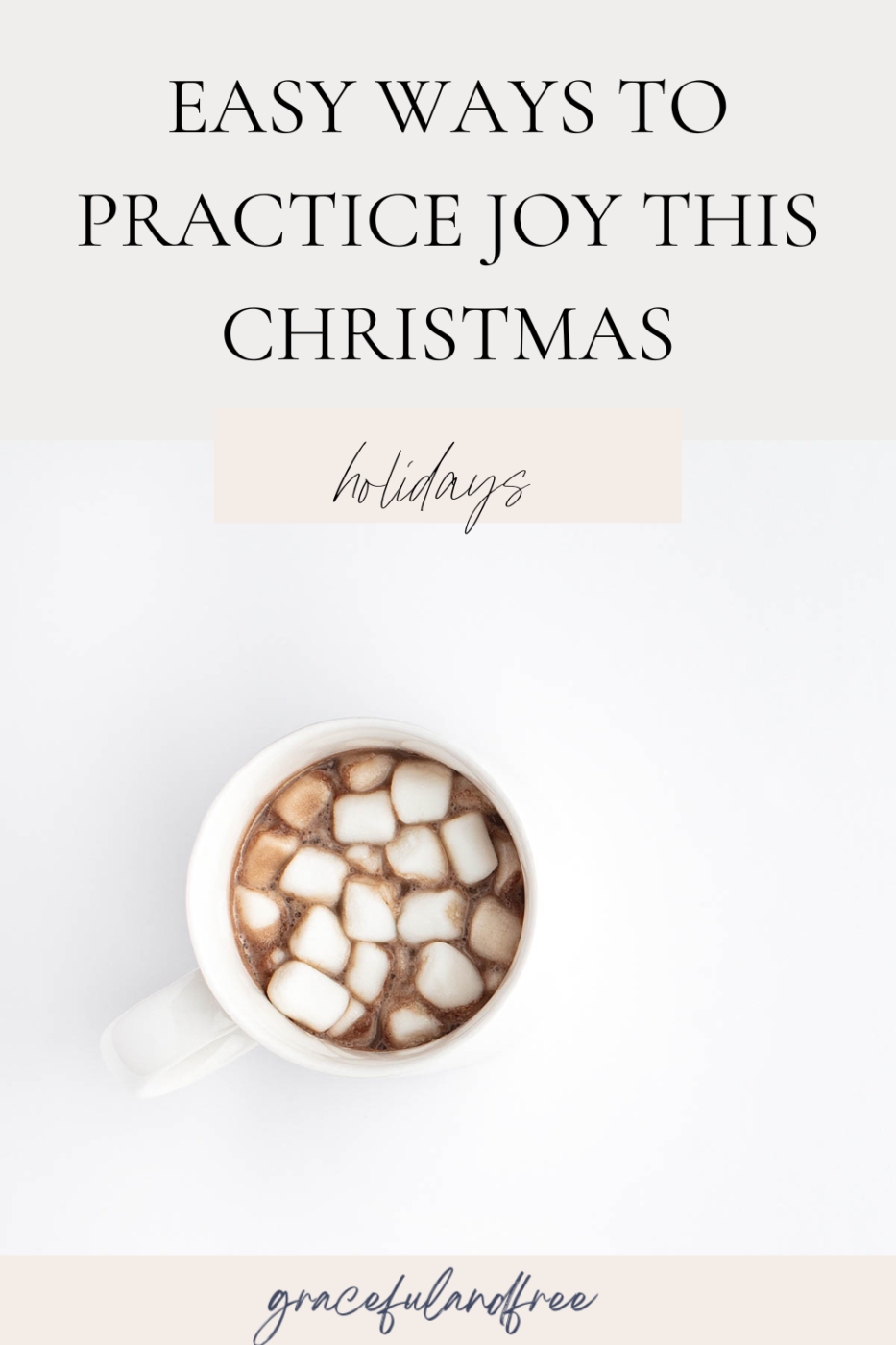 how to find more joy this Christmas