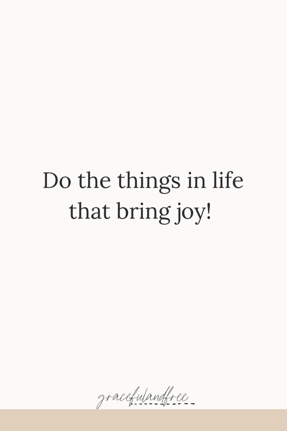 joyful living quote