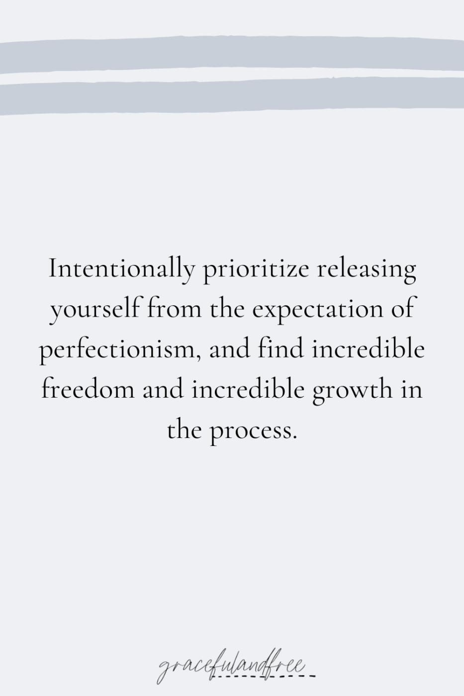 release yourself from perfectionism quote 