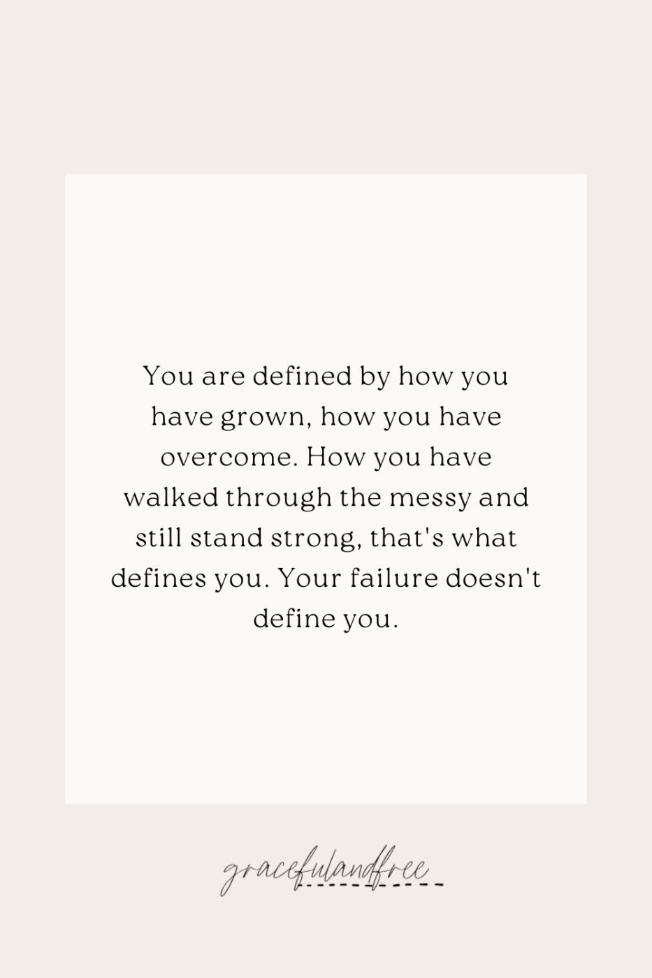 motivational quote - gracefulandfree